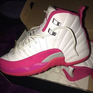 Big kids air Jordan 12 Valentine’s Day edition